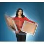 Bankers Boxes LIBERTY Medium-Duty Storage Boxes, FastFold, String and Button, Letter/Legal, Case of 12 (00025)