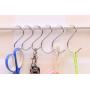 Giantstar 10 Pack Heavy Duty S Hooks Kitchen Pot Pan Hanger Clothes Storage Rack Size:Large (L)