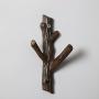 Dovewill Heavy Duty Metal Tree Branch Hooks Coat Key Hat Towel Clothes Hook Hanger Storage Rack - Brown