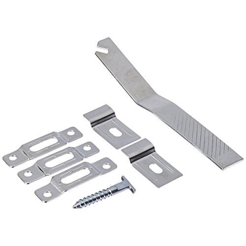 Security Hangers Sec_1 Picture Frame Hardware Complete Set for Wood or Metal Frames, Complete Set with Wrench