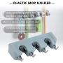 Wall Mounted Mop Organizer Holder Brush Broom Hanger Storage Rack Kitchen Tool Rodalind-CA
