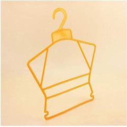 10pcs Random Color Baby Hangers, Child Full Set Clothes Plastic Hanger, Children Multi-Function Conjoined Hangers