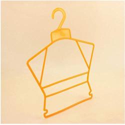 10pcs Random Color Baby Hangers, Child Full Set Clothes Plastic Hanger, Children Multi-Function Conjoined Hangers