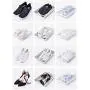 YEAVS 6 Pack Shoe Organizers, Clear Plastic Shoe Racks for Closets and Entryway, Shoes Containers Stackable, Shoe Storage Boxes with Lids for Sneakers (Light Blue) YEAVS 6 Pack Shoe Organizers, Clear Plastic Shoe Racks for Closets and Entryway, Shoes Containers Stackable, Shoe Storage Boxes with Lids for Sneakers (Light Blue)