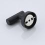 KES Robe & Towel Hooks Matte Black Bathroom Lavatory Wall Mount Single Coat Hook, SUS304 Stainless Steel Holder Hanger A2164-BK