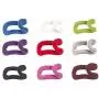 20pcs Cloth Hanger Hook Mini Flocking Clothes Hanger Easy Hook Closet Organizer Holder Random Color 20pcs Cloth Hanger Hook Mini Flocking Clothes Hanger Easy Hook Closet Organizer Holder Random Color