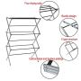 Clothes Drying Rack - Folding Laundry Dryer Hanger Compact Storage Indoor Outdoor - Stainless Steel Clothes Rack Heavy Duty Cloth Drying Stand Clothes Drying Rack - Folding Laundry Dryer Hanger Compact Storage Indoor Outdoor - Stainless Steel Clothes Rack Heavy Duty Cloth Drying Stand