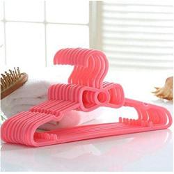 20pcs Random Color Childrens Bow Hanger Home Baby Clothes Hanger