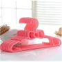 20pcs Random Color Childrens Bow Hanger Home Baby Clothes Hanger
