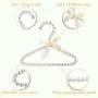 Koicaxy White Faux Pearl Bow Clothes Hangers Hook for Children Kids Bowknot White 5 Packs Koicaxy White Faux Pearl Bow Clothes Hangers Hook for Children Kids Bowknot White 5 Packs