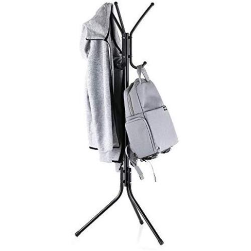 Galapara Children Clothes Tree Kid Entryway Hall Tree Coat Metal Rack Hat Hanger Hallstand Hat Tree Hat Rack Hat and Coat Stand for Hat, Clothes, Umbrella, School Bag