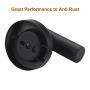Nolimas Towel Coat Hook Matte Black SUS304 Stainless Steel Bathroom Clothes Cabinet Closet Sponges Robe Hook Wall Mounted Round Kitchen Heavy Duty Door Hanger 2 Packs