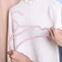 Grey990 5pcs Solid Color Non-Slip Plastic Pants Clothes Hanger Home Groove Drying Rack Blue