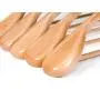 Amber Home Deluxe Curved Solid Wood Coat Hanger, Suit Hanger, Jacket Hanger with Sturdy Non-Slip Bar, Smooth Finish, Wide Shoulder,5 Pack (Natural Color) Amber Home Deluxe Curved Solid Wood Coat Hanger, Suit Hanger, Jacket Hanger with Sturdy Non-Slip Bar, Smooth Finish, Wide Shoulder,5 Pack (Natural Color)