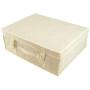 HANGERWORLD Small Ivory Wedding Dress Bridal Gown Garment Storage Boxes and Travel Carry Case