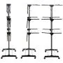 3 Tier Clothes Drying Rack Folding Laundry Dryer Hanger - Portable Rolling Drying Rack Adjustable Laundry Rack with Foldable Wings Shape Indoor/Outdoor Standing Airfoil-style Rack Hanging Rods - Gray 3 Tier Clothes Drying Rack Folding Laundry Dryer Hanger - Portable Rolling Drying Rack Adjustable Laundry Rack with Foldable Wings Shape Indoor/Outdoor Standing Airfoil-style Rack Hanging Rods - Gray
