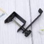 Cabilock Headphone Stand Holder Gaming Headphones Hanger Mount Under Desk Hook Clip for Bag (Black)