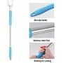 Flesser Adjustable Clothes Hook Pole Telescoping Long Reach Closet Pole Extending Closet Hook Pole