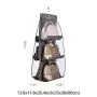 DIOMMELL Purses Hanger Hanging Handbag Organizer Bags Storage Holder for Closet with 6 Larger Pockets DIOMMELL Purses Hanger Hanging Handbag Organizer Bags Storage Holder for Closet with 6 Larger Pockets