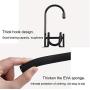 2PC Random Color 5 in 1 Multi-Layer Clothes Hangers Space-Saving Multiple Non-Slip Hanger for Wardrobe Decoration