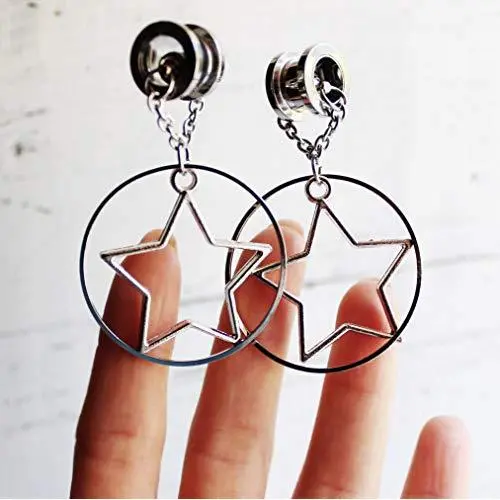 ear weights for stretched ears hangers 2g 4g 0g 00g stretching