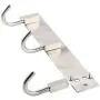 WEBI Heavy Duty SUS 304 Coat Rack Towel Hook Hanger Rail Bar, 6 Hooks, for Bedroom, Bathroom, Foyer, Hallway, Entryway, Great Home, Office Storage & Organization, Brushed Finish, 2 Packs,J-CF06-2 WEBI Heavy Duty SUS 304 Coat Rack Towel Hook Hanger Rail Bar, 6 Hooks, for Bedroom, Bathroom, Foyer, Hallway, Entryway, Great Home, Office Storage & Organization, Brushed Finish, 2 Packs,J-CF06-2