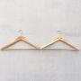 Yamalans Clothes Hanger Bride Groom Bridesmaid Dress Hanger Wedding Party Clothes Wooden Holder Rack Groom
