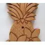 Ukulele Wall Mount Hanger, Deluxe Carved Pineapple, Plumeria, Luau Party Decor Ukulele Wall Mount Hanger, Deluxe Carved Pineapple, Plumeria, Luau Party Decor