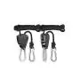Rope Clip Hanger, Sopito 8 Pairs 1/8 inch Adjustable Heavy Duty Rope Hanger - Reinforced Metal Internal Gears Ratchets, Loose-Proof Design, 8-ft Long & 150lbs Weight Capacity Rope Clip Hanger, Sopito 8 Pairs 1/8 inch Adjustable Heavy Duty Rope Hanger - Reinforced Metal Internal Gears Ratchets, Loose-Proof Design, 8-ft Long & 150lbs Weight Capacity