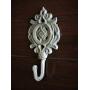 Shabby Cottage Chic Wall Hook, Sage Green or Pick Your Color, Bathroom Towel Hook, Jewelry, Keys Hanger