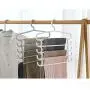 HJYPYJ Magic Hanger,Multi-Layer Multi-Functional Hanger Pants,Plastic Seamless Storage Artifact,Space-Saving Hanger Organizer Not Easy to Fall Off/White / 37.5x33.5cm HJYPYJ Magic Hanger,Multi-Layer Multi-Functional Hanger Pants,Plastic Seamless Storage Artifact,Space-Saving Hanger Organizer Not Easy to Fall Off/White / 37.5x33.5cm