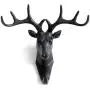 BUYITNOW Animal Head Decorative Wall Hook Single Hanger Heavy Duty Resin Hanging Coat Clothes Wall Sculptures Home Ornament BUYITNOW Animal Head Decorative Wall Hook Single Hanger Heavy Duty Resin Hanging Coat Clothes Wall Sculptures Home Ornament