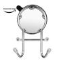 aigHOMnE Powerful Vacuum Suction Cup Hooks Holder for Shower Towel Wall Windows Heavy Duty Hanger Bath Robe Towel Loofah Hanger for Bathroom Kitchen Tools Hook Accessories,Stainless Steel (1 Pack)