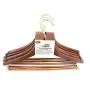 Quality Hangers Wooden Hangers Beautiful Sturdy Suit Curved Hangers Great for Travelers Heavy Duty Coat Hanger with Locking Bar Gold Hooks (5 Pack) Quality Hangers Wooden Hangers Beautiful Sturdy Suit Curved Hangers Great for Travelers Heavy Duty Coat Hanger with Locking Bar Gold Hooks (5 Pack)
