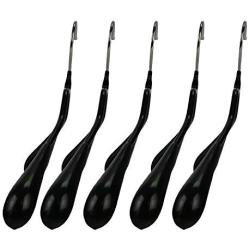 Mawa by Reston Lloyd BodyForm Series Non-Slip Space-Saving Extra Wide Clothes Hanger with Bar for Pants