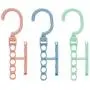 10pcs Random Color 5 Circle Plastic Hanger Cabide Clothes Hanger Hook Hanger Organizer Fixed Holder Storage Racks Buckle Hanger Anti-Slip Home 10pcs Random Color 5 Circle Plastic Hanger Cabide Clothes Hanger Hook Hanger Organizer Fixed Holder Storage Racks Buckle Hanger Anti-Slip Home