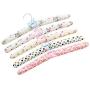 New 1set / 5pcs Clothes Hanger Colorful Blossom Sponge Padded Clothes Hanger Rack for Clothes Clothes Rack Wardrobe