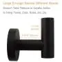 Utility Coat Hook, Aomasi Stainless Steel Utility Robe Towel Holder, Single Round Prong Clothes Hanger, Modern Kitchen Shower Storage Organizer, Wall Mounted, Matte Black Utility Coat Hook, Aomasi Stainless Steel Utility Robe Towel Holder, Single Round Prong Clothes Hanger, Modern Kitchen Shower Storage Organizer, Wall Mounted, Matte Black