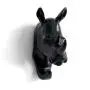 HERNGEE Rhino Head Single Wall Hook/Hanger Animal Shaped Coat Hat Hook Heavy Duty, Rustic, Decorative Gift, Black HERNGEE Rhino Head Single Wall Hook/Hanger Animal Shaped Coat Hat Hook Heavy Duty, Rustic, Decorative Gift, Black