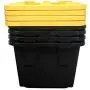 Greenmade 4 Pack Heavy-Duty Plastic Storage Boxes with Lids, 27 Gallon (4) Greenmade 4 Pack Heavy-Duty Plastic Storage Boxes with Lids, 27 Gallon (4)