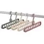 co.opmart i6 Magic Multi-Port Support Circle Clothes Hanger Clothes Drying Rack Multifunction Plastic Clothes Hangers Home Storage Hangers (1)
