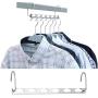 5pc Metal Multifunctional Metal Iron Hanger, Hanging Clothes Hanger