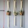 Macrame Plant Hanger || 100% Cotton Handmade || 39"-47" length