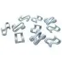 20Piece Creative Mini Clothes Hanger Easy Hook Closet Organizer Storage Rack Holder Hook Antislip Clothes Hanger
