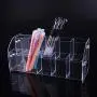 Clear Acrylic Pen Holder Stationery Store Storage Brush Case Clear Display Stand Desktop Writing Pot Writing Pencil Organiser Clear Acrylic Pen Holder Stationery Store Storage Brush Case Clear Display Stand Desktop Writing Pot Writing Pencil Organiser