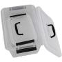 Utiao Plastic Bin with Lid, Latching Boxes (12 Quart, 3 Quart)