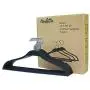 meqution Standard Everyday Plastic Coat Hangers,Non-Slip Durable Clothes Hangers with 360 ° Swivel Hook,Value Pack of 20 Clothing Hangers,Black meqution Standard Everyday Plastic Coat Hangers,Non-Slip Durable Clothes Hangers with 360 ° Swivel Hook,Value Pack of 20 Clothing Hangers,Black