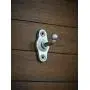 Handpained Rustic Cast Iron Hanger, Silver or Pick Color, Coat or Towel Hook
