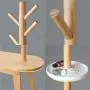Angels home Solid Wood Creative Coat Rack Floor Hanger Porch Change Shoes Stool Clothes Rack Multifunctional Bedroom Floor Hanger Angels home Solid Wood Creative Coat Rack Floor Hanger Porch Change Shoes Stool Clothes Rack Multifunctional Bedroom Floor Hanger