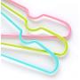 Clothes Hanger 25-piece Dipped Childrens Clothes Hangers Wet And Dry With A Grooved Childrens Clothes Hanging Childrens Bold Non-slip Clothing Pants Hangers ( Color : C , Size : 29.5x17x0.4cm )